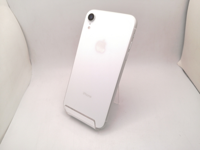 【中古】Apple SoftBank 【SIMロック解除済み】 iPhone XR 64GB ホワイト MT032J/A【三宮駅前】保証期間１ヶ月【ランクB】