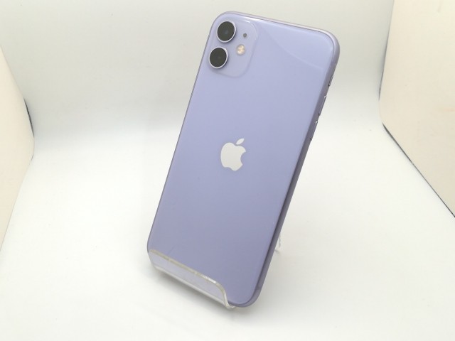 【中古】Apple au 【SIMロック解除済み】 iPhone 11 128GB パープル MWM52J/A【三宮駅前】保証期間1ヶ月【ランクB】の通販は