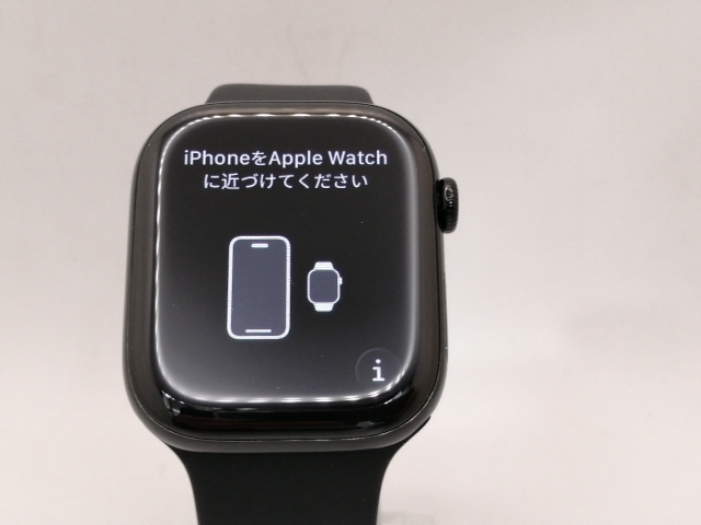 【中古】Apple Apple Watch Series11 46mm GPS ジェットブラックアルミニウムケース/ブラックスポーツバンド (M/L) MEUX4J/A【三宮駅前】保証期間１ヶ月【ランクA】