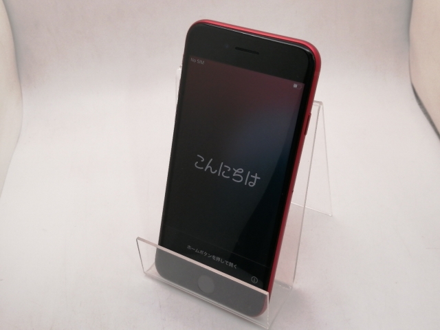 【中古】Apple SoftBank 【SIMフリー】 iPhone SE（第3世代） 64GB (PRODUCT)RED MMYE3J/A【三宮駅前】保証期間１ヶ月【ランクB】_1