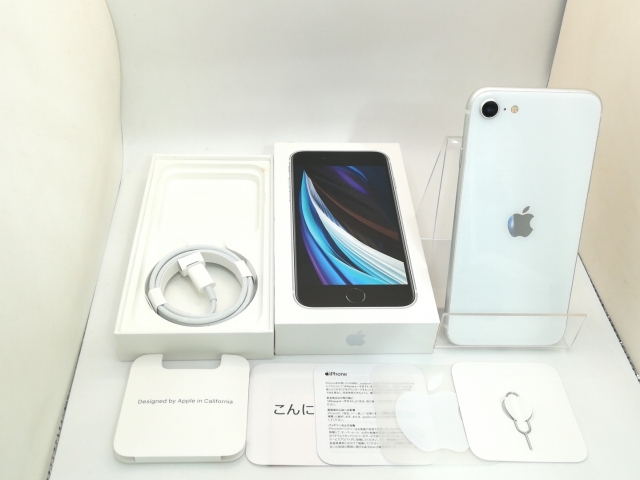 中古】Apple au 【SIMロック解除済み】 iPhone SE（第2世代） 64GB