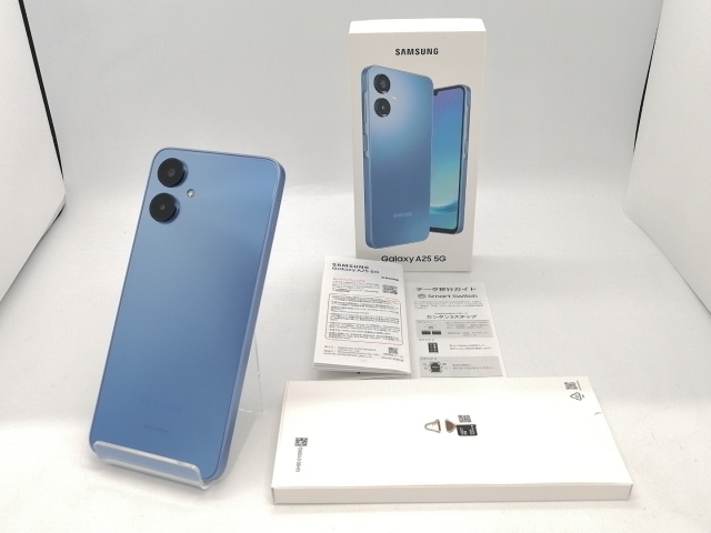 【中古】SAMSUNG UQmobile 【SIMフリー】 Galaxy A25 5G ブルー 4GB 64GB SCG33【広島本通】保証期間１ヶ月【ランクA】_7