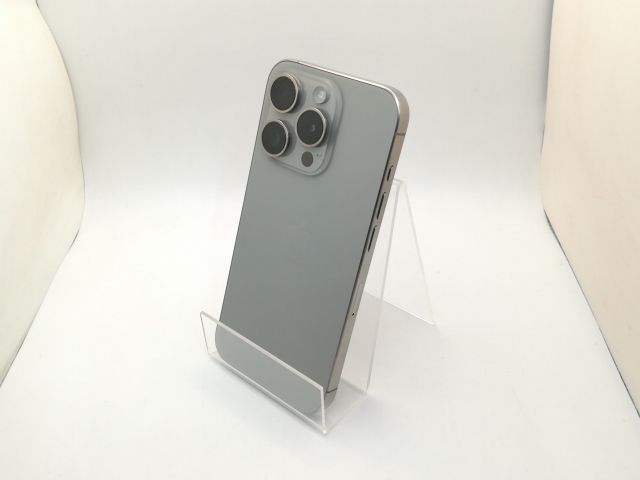 中古】Apple 国内版 【SIMフリー】 iPhone 15 Pro 128GB ナチュラル