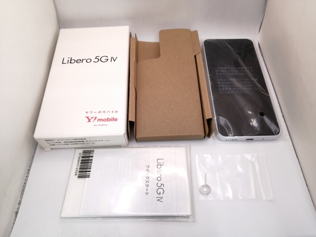 【未使用】ZTE ymobile 【SIMフリー】 Libero 5G IV 4GB 128GB ホワイト A302ZT【三宮センター】保証期間３ヶ月_3