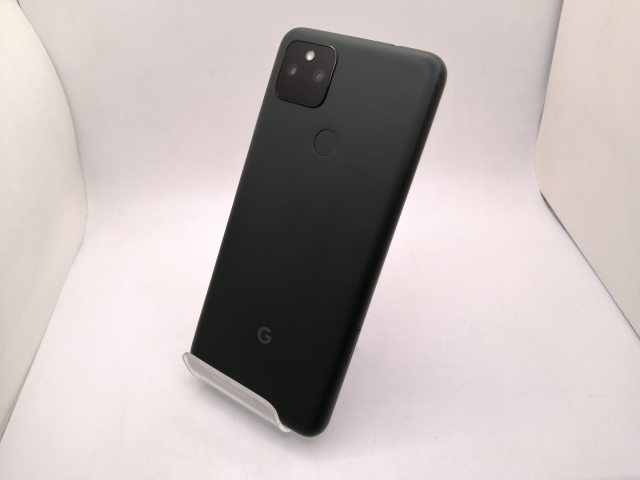 【中古】Google SoftBank 【SIMフリー】 Pixel 5a (5G) Mostly Black 6GB 128GB G4S1M【三宮駅前】保証期間１ヶ月【ランクC】