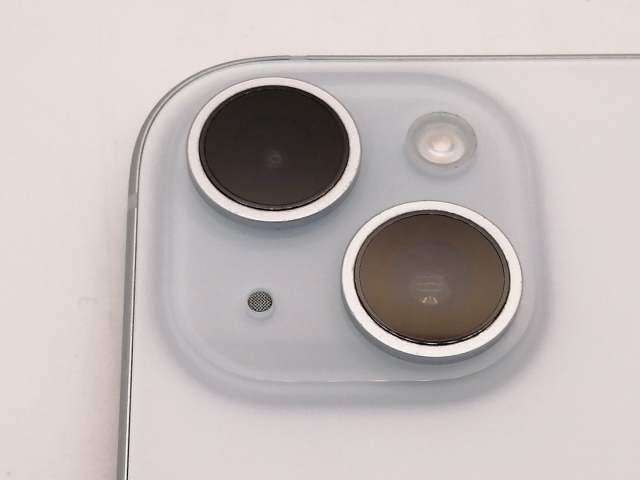 【中古】Apple 楽天モバイル 【SIMフリー】 iPhone 15 256GB ブルー MTMR3J/A【三宮駅前】保証期間１ヶ月【ランクC】