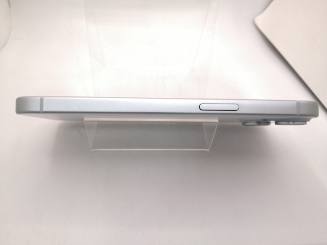 【中古】Apple 楽天モバイル 【SIMフリー】 iPhone 15 256GB ブルー MTMR3J/A【三宮駅前】保証期間１ヶ月【ランクC】