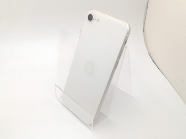 【中古】Apple au 【SIMフリー】 iPhone SE（第3世代） 64GB スターライト MMYD3J/A【三宮駅前】保証期間１ヶ月【ランクB】