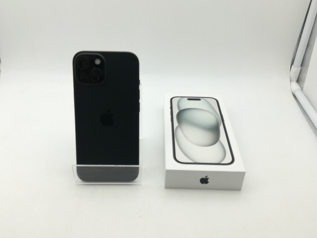 【中古】Apple 国内版 【SIMフリー】 iPhone 15 256GB ブラック MTMN3J/A【神戸】保証期間１ヶ月【ランクB】_7