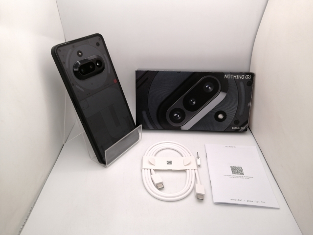 【中古】NOTHING 楽天モバイル 【SIMフリー】 Nothing Phone (3a) ブラック 8GB 128GB【三宮駅前】保証期間１ヶ月【ランクA】_7