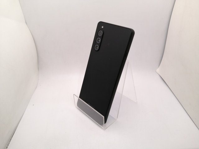 【中古】SONY docomo 【SIMフリー】 Xperia 10 V ブラック 6GB 128GB SO-52D【三宮駅前】保証期間１ヶ月【ランクA】