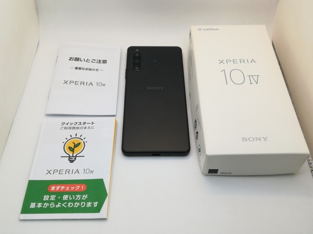 Sony Xperia 10 IV ブラック 128 GB 新味用 Xperia 10 IV｜価格比較・最新情報 - 価格.com