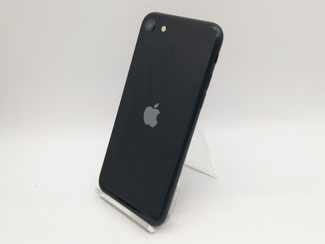 【中古】Apple au 【SIMフリー】 iPhone SE（第3世代） 128GB ミッドナイト MMYF3J/A【鹿児島中町】保証期間１ヶ月【ランクB】