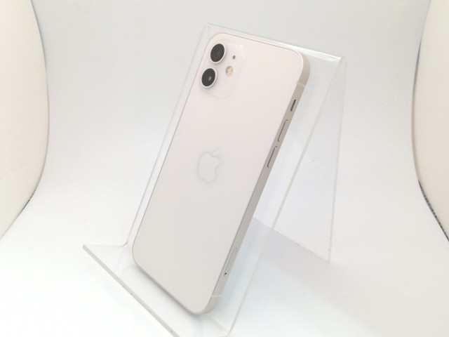 【中古】Apple 国内版 【SIMフリー】 iPhone 12 128GB ホワイト MGHV3J/A【三宮駅前】保証期間１ヶ月【ランクB】