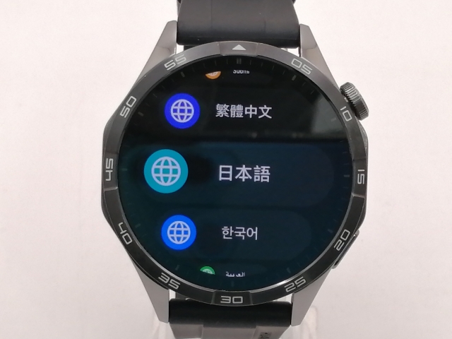 【中古】Huawei HUAWEI WATCH GT 4 46mm ブラック【三宮駅前】保証期間１ヶ月【ランクB】