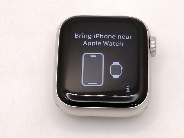 【中古】Apple Apple Watch SE2 40mm GPS スターライトアルミニウムケース/スターライトスポーツバンド MNJP3J/A【三宮駅前】保証期間１ヶ月【ランクB】