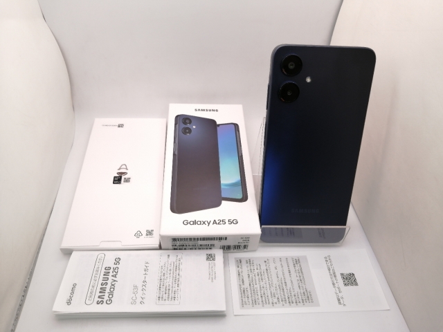 【中古】SAMSUNG docomo 【SIMフリー】 Galaxy A25 5G ブラック 4GB 64GB SC-53F【三宮駅前】保証期間１ヶ月【ランクA】_2