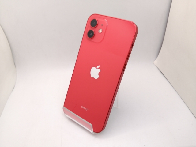 【中古】Apple 国内版 【SIMフリー】 iPhone 12 128GB (PRODUCT)RED MGHW3J/A【三宮駅前】保証期間１ヶ月【ランクA】