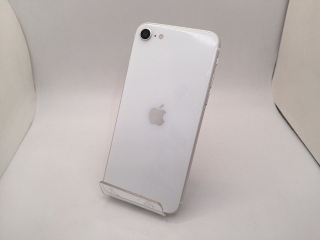 【中古】Apple au 【SIMロック解除済み】 iPhone SE（第2世代） 128GB ホワイト MXD12J/A【三宮駅前】保証期間１ヶ月【ランクC】