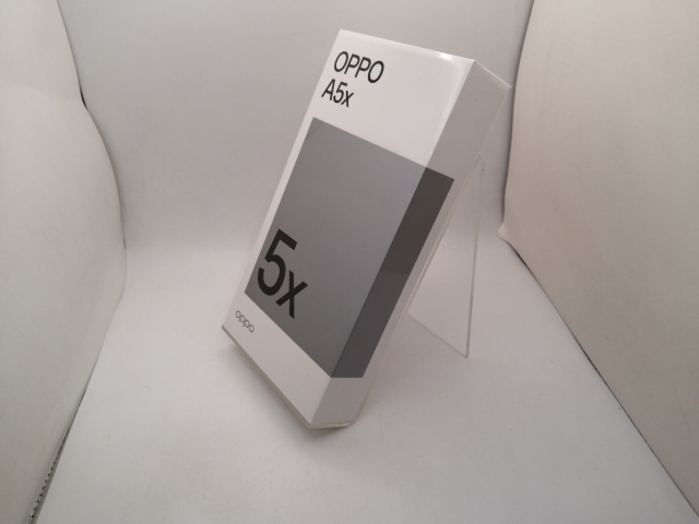 【未使用】Oppo 国内版 【SIMフリー】 OPPO A5x 4GB 128GB ホワイト【三宮駅前】保証期間３ヶ月