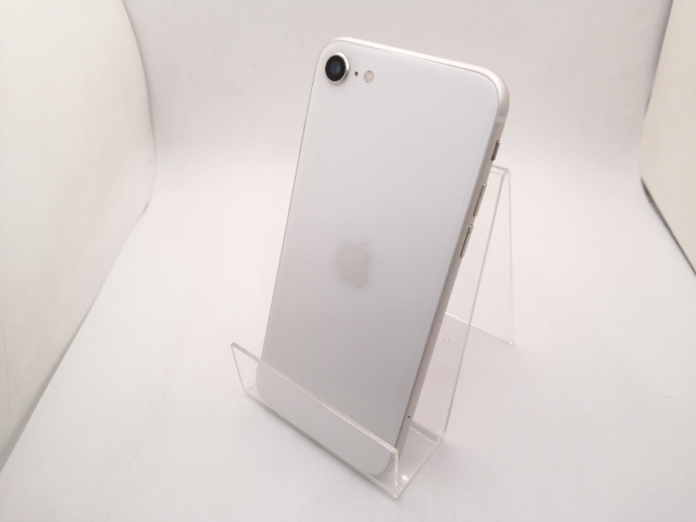 【中古】Apple 国内版 【SIMフリー】 iPhone SE（第3世代） 64GB スターライト MMYD3J/A【三宮駅前】保証期間１ヶ月【ランクC】