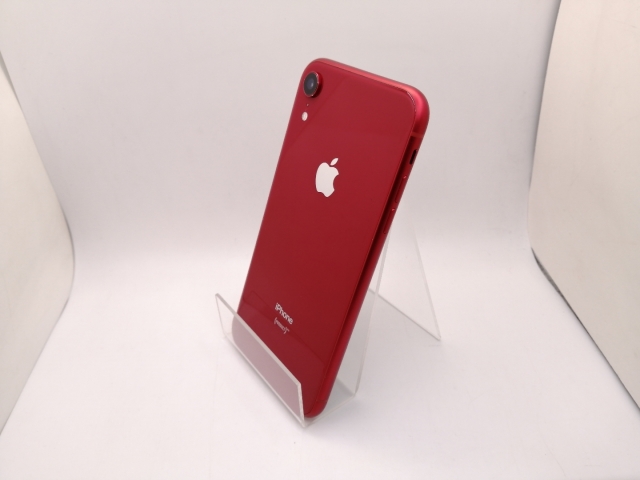 【中古】Apple docomo 【SIMロック解除済み】 iPhone XR 64GB (PRODUCT)RED MT062J/A【三宮駅前】保証期間１ヶ月【ランクB】