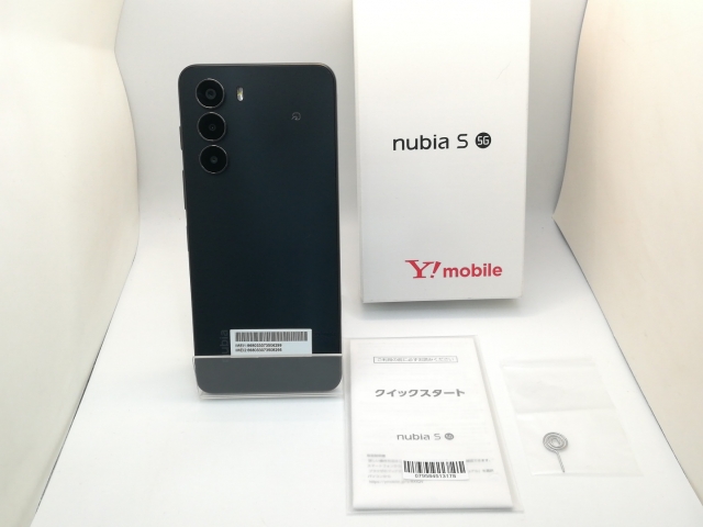 中古】ZTE nubia S 5G 128GB ライトパープル A403ZT Y!mobile
