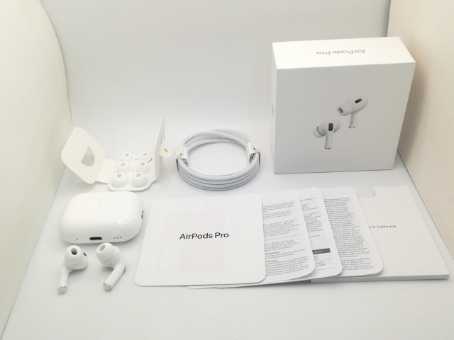 【中古】AirPods Pro 2 第2世代 付属品あり 中古】Apple AirPods Pro 第2世代（2023/USB-C） MTJV3J/A【三宮駅前