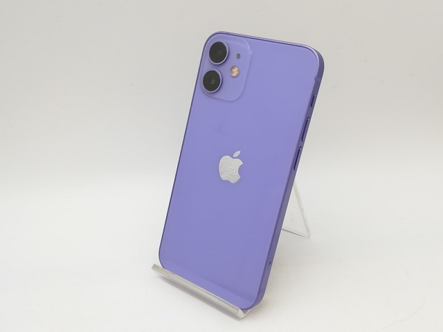 7825】iPhone 12MINIパープル 128GB simフリー iPhone 12 mini 128GB