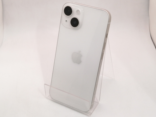 【中古】Apple 国内版 【SIMフリー】 iPhone 14 128GB スターライト MPUQ3J/A【三宮駅前】保証期間１ヶ月【ランクB】