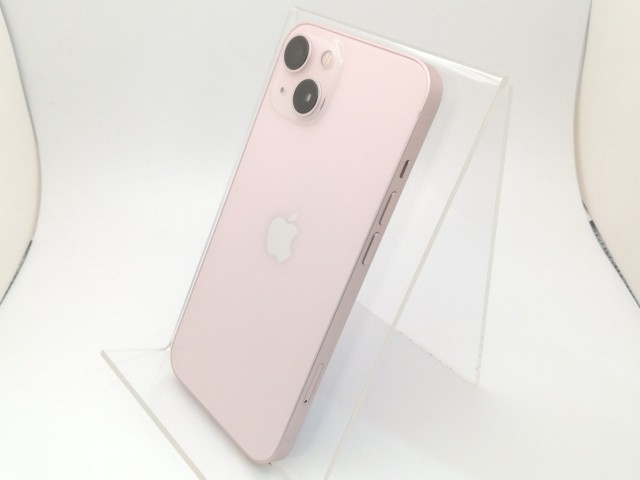 【中古】【赤ロム保証あり】Apple SoftBank 【SIMフリー】 iPhone 13 128GB ピンク MLNE3J/A【三宮駅前】保証期間１ヶ月【ランクB】