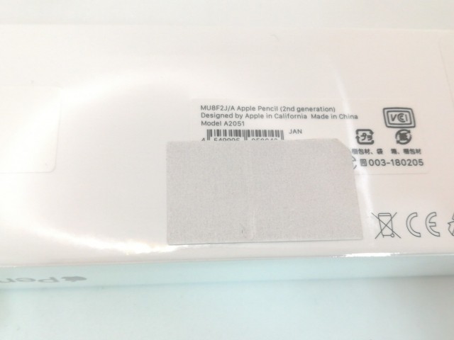 【未使用】Apple Apple Pencil（第2世代） MU8F2J/A【三宮駅前】保証期間１週間