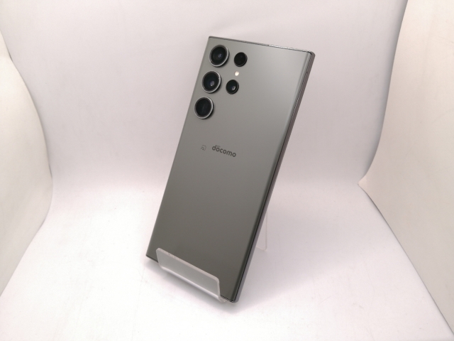 【中古】SAMSUNG docomo 【SIMフリー】 Galaxy S23 Ultra グリーン 12GB 256GB SC-52D【三宮センター】保証期間１ヶ月【ランクB】