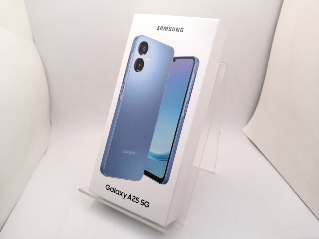 【未使用】SAMSUNG ymobile 【SIMフリー】 Galaxy A25 5G ブルー 4GB 64GB SCSBC1【三宮駅前】保証期間３ヶ月