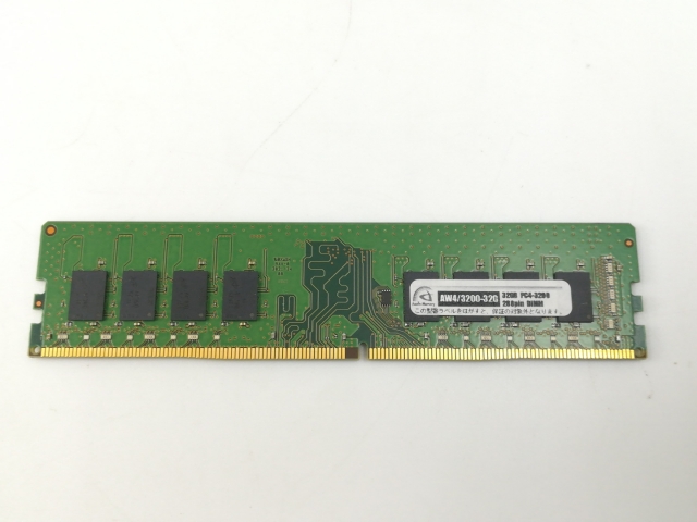 【中古】DDR4 32GB PC4-25600(DDR4-3200)【デスクトップPC用】 【神戸】保証期間１週間