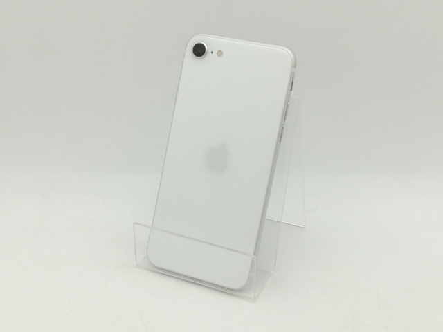 【中古】Apple au 【SIMロック解除済み】 iPhone SE（第2世代） 64GB ホワイト MHGQ3J/A（後期型番）【神戸】保証期間１ヶ月【ランクB】