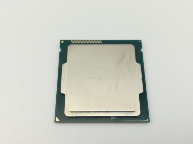 【中古】Intel Core i7-4770K(3.5GHz/TB:3.9GHz) Bulk LGA1150/4C/8T/L3 8M/HD4600/TDP84W【神戸】保証期間１週間