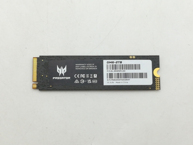 【中古】各社 2TB SSD  (M.2 2280/PCIe4.0 NVMe)【神戸】保証期間１週間