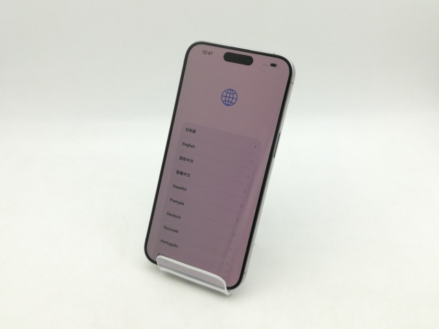 【中古】Apple 国内版 【SIMフリー】 iPhone 15 Pro Max 256GB ナチュラルチタニウム MU6R3J/A【なんば】保証期間１ヶ月【ランクA】