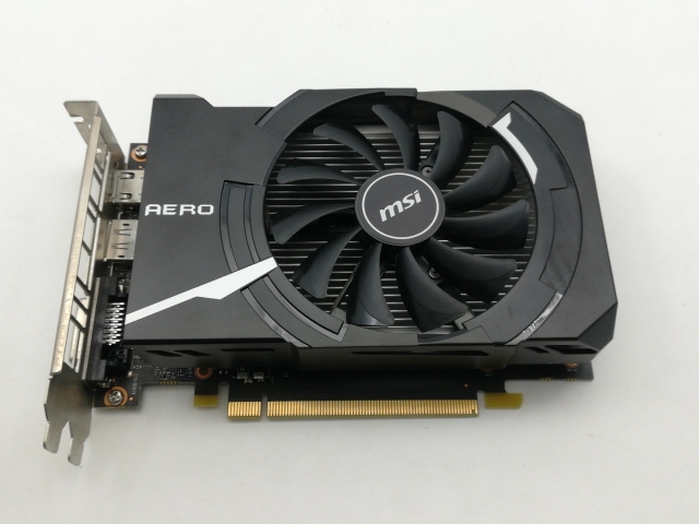 MSI GeForce GTX 1650 AERO ITX 4G OC グラフィックボード・グラボ