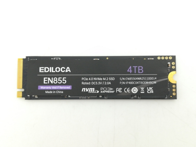 【中古】各社 4TB SSD (M.2 2280/PCIe4.0 NVMe)【神戸】保証期間１週間