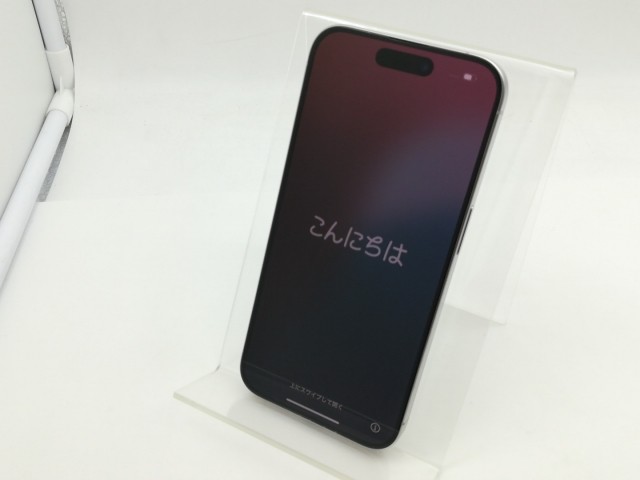 【中古】Apple 国内版 【SIMフリー】 iPhone 15 Pro 256GB ホワイトチタニウム MTUD3J/A【神戸】保証期間１ヶ月【ランクA】の通販は 85,910円