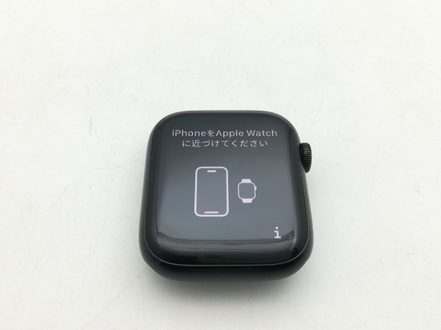 【中古】Apple Apple Watch Series8 45mm GPS ミッドナイトアルミニウムケース/ミッドナイトスポーツバンド MNP13J/A【神戸】保証期間１ヶ月【ランクC】