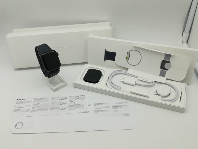 【中古】Apple Apple Watch Series9 41mm GPS ミッドナイトアルミニウムケース/ミッドナイトスポーツループ MR8Y3J/A【神戸】保証期間１ヶ月【ランクB】_6