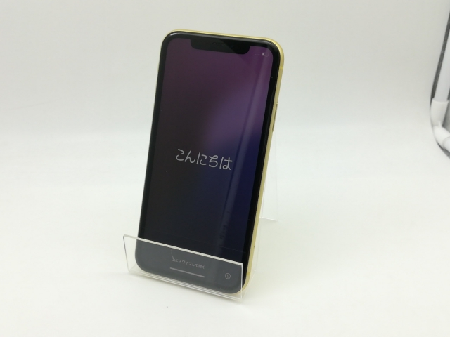 【中古】Apple 国内版 【SIMフリー】 iPhone 11 128GB イエロー MWM42J/A【神戸】保証期間１週間【ランクC】の通販は