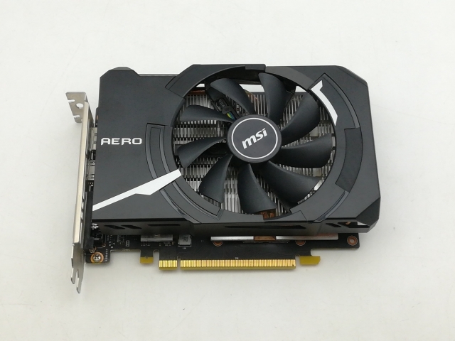 【中古】MSI GeForce GTX 1660 SUPER AERO ITX OC GTX1660Super/6GB(GDDR6)/PCI-E【神戸】言いはなつ継続期間１週