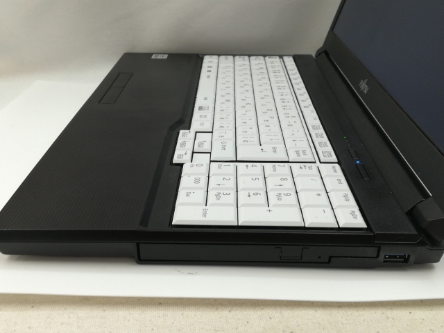 【中古】Fujitsu LIFEBOOK(バリューシリーズ) A5510/FX FMVA8804TP 【i3-10110U 8G 500G(HDD) DVDマルチ 1GbE WiFi 15LCD(1366x768)】【神戸】保証期間１ヶ月【ランクB】