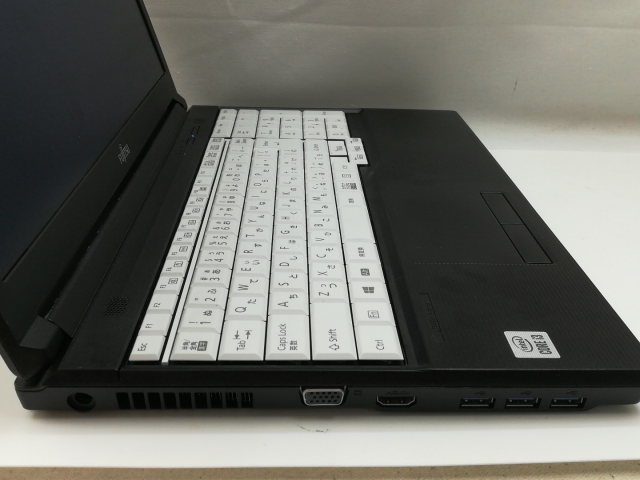 【中古】Fujitsu LIFEBOOK(バリューシリーズ) A5510/FX FMVA8804TP 【i3-10110U 8G 500G(HDD) DVDマルチ 1GbE WiFi 15LCD(1366x768)】【神戸】保証期間１ヶ月【ランクB】