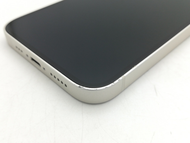 【中古】Apple SoftBank 【SIMフリー】 iPhone 13 128GB スターライト MLND3J/A【神戸】保証期間１ヶ月【ランクB】_7