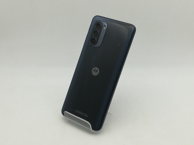 【中古】MOTOROLA 国内版 【SIMフリー】 moto g52j 5G インクブラック 6GB 128GB PATM0000JP【神戸】保証期間１ヶ月【ランクB】